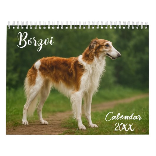 Borzoi kalender 2026 (Hoes)