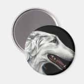 borzoi magneet (Voorkant / Achterkant)