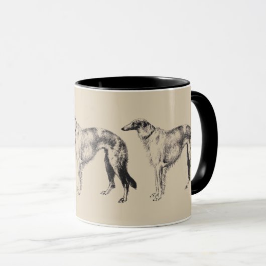 Borzoi Martynow Ets Mok (Voorkant rechts)