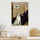 Borzoi - Moeder van bloggers Poster (Keuken)