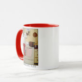Borzoi Mug Russian Wolfhound Sighthound kitchen  (Devant gauche)