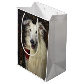 Borzoi Nieuwjaar Medium Cadeauzakje (Achterkant Gekanteld)