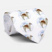 Borzoi Noel Stropdas (Opgerold)