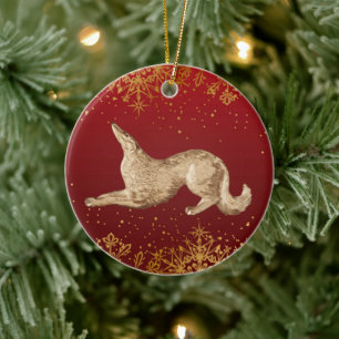 Borzoi Ornament