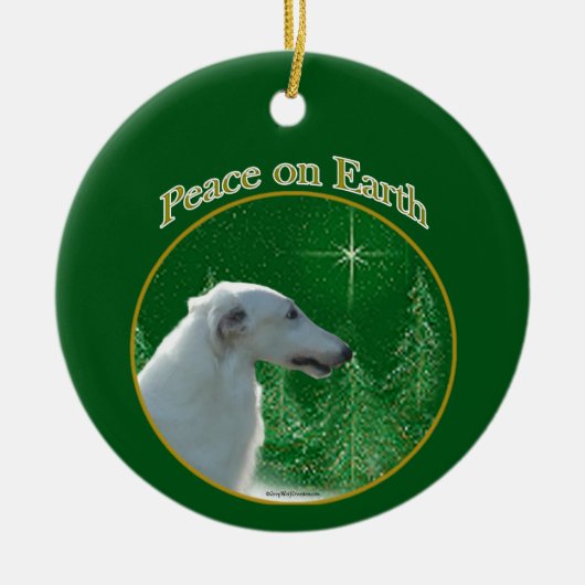 Borzoi Ornament (Voorkant)