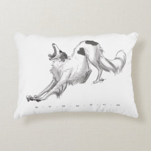 Borzoi Pillow Accent Kussen