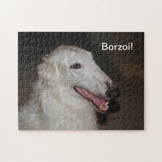 Borzoi Puzzle Legpuzzel (Horizontaal)
