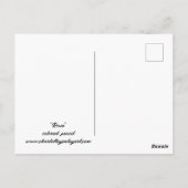 Borzoi Russie Wolfhound Canine Art carte postale (Dos)