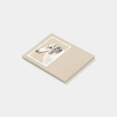Borzoi (Silver Brindle) Schilderende oorspronkelij Post-it® Notes (Schuin)