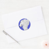 BORZOI STICKER (Enveloppe)