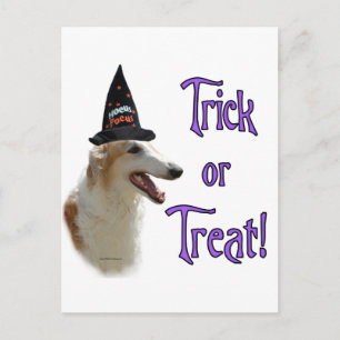 Borzoi Trick Briefkaart