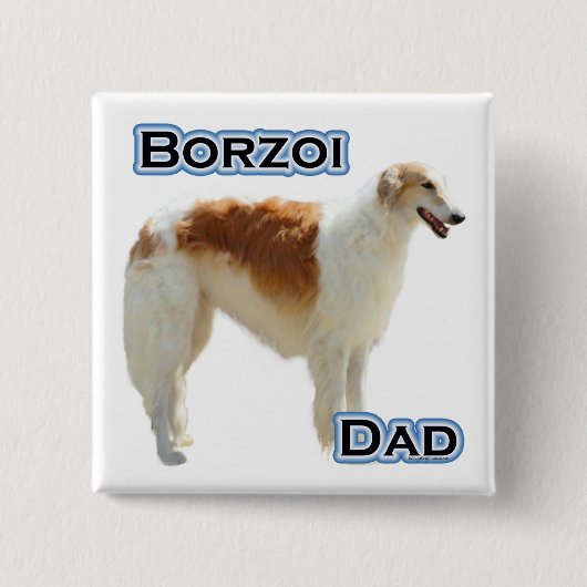 Borzoi Vader 4 - Button (Voorkant)