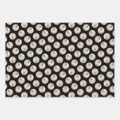 Borzoi Zilveren Brindle Schilderij Wolfshond Dog A Inpakpapier Vel (Voorkant 3)