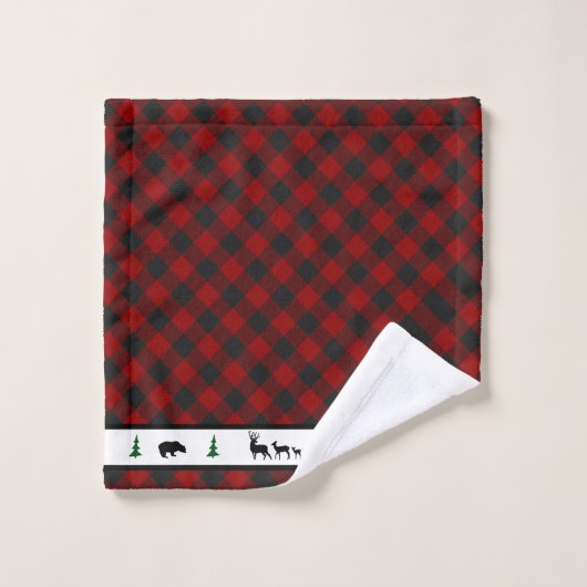 bos bad handdoek (Wasdoekje)