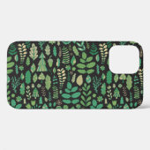 bos bloemennaadloos ontwerp Case-Mate iPhone case (Achterkant (horizontaal))