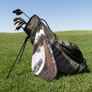 bos, boom golfhanddoek