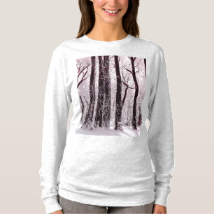 BOS BOS BESCHNEI DE WINTERLANDSCHAP   T-SHIRT