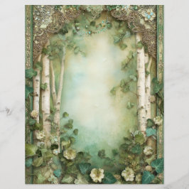 Bos Bosgrond Junk Journal Scrapbook Papier