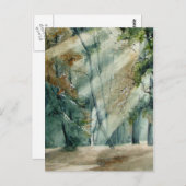 bos briefkaart (Voorkant / Achterkant)