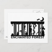 bos briefkaart (Voorkant / Achterkant)