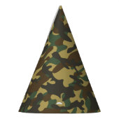 Bos camouflage feesthoedjes (Links)