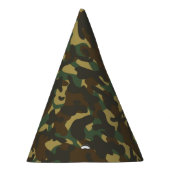 Bos camouflage feesthoedjes (Rechts)