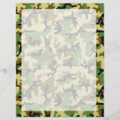 Bos camouflage flyer (Achterkant)