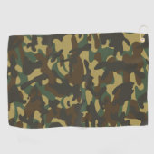 Bos camouflage golfhanddoek (Horizontaal)