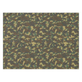 Bos camouflage tafelkleed (Voorkant (Horizontaal))