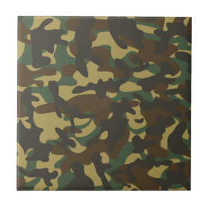 Bos camouflage  tegeltje