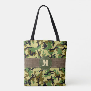 Bos camouflage tote bag