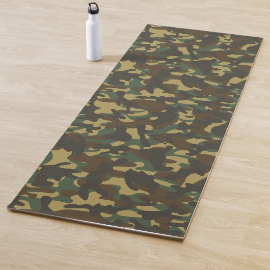 Bos camouflage yogamat (In situ)