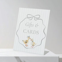 Bos Eendjes Jongens Baby Shower Cadeaus & Kaarten