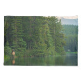 Bos | Elk in het nationale park Alberta Banff Kussensloop (Achterkant)