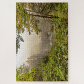 Bos- en oceanlandschap legpuzzel (Verticaal)