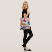 Bos en rozen draagtas (Op model)