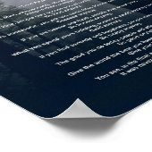 Bos en zon doen het in ieder geval poster (Hoek)