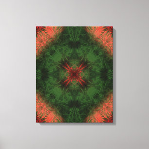 Bos Energie Kaleidoscoop Fractale Kunst Canvas Afdruk