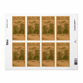 Bos-ex-libris Etiket (Full Sheet)