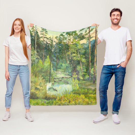 Bos Fleece Deken (In situ)