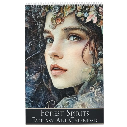 Bos Geesten: Fantasy Art Kalender (Hoes)