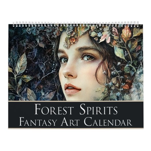 Bos Geesten: Fantasy Art Kalender (Hoes)