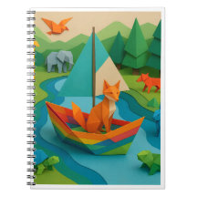 Bos Gevouwen Dieren – Kleurrijke Origami Wildlife 