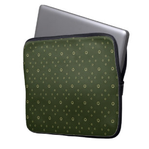 Bos Gouden Zinnia Zon Laptop Sleeve