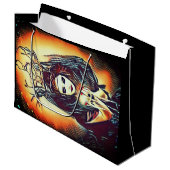 bos heks Gothic Groot Cadeauzakje (Voorkant Gekanteld)