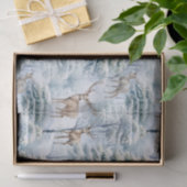 Bos herten tissuepapier (Geschenk)