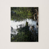 Bos in de buurt van Hunters Beach Legpuzzel (Verticaal)