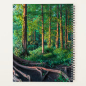 Bos in de zomer planner (Achterkant)