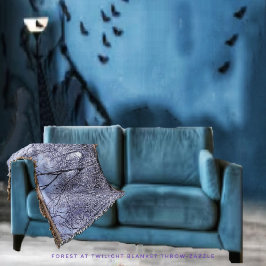 Bos in Twilight Deken