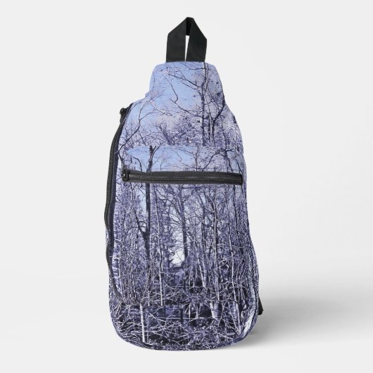 Bos in Twilight Sling Bag (Voorkant)